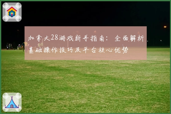 加拿大28游戏新手指南：全面解析基础操作技巧及平台核心优势